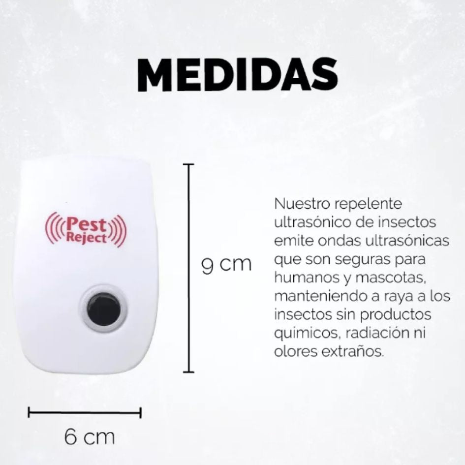 UltraGuard Pest Repeller - Repelente Ultra Sonico para Plagas