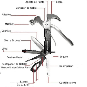Martillo Multifuncion 18 en 1 - POWERHAND