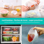 Tapas de Silicona x6 - TAPAFACIL