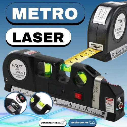 Nivelador + Metro Laser - LASERLINE PRO