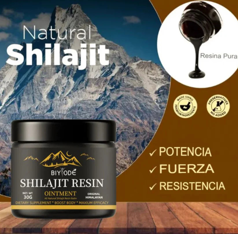 Shilajit del Himalaya 30Gr: Foco Mental Inquebrantable y Desarrollo Muscular Real