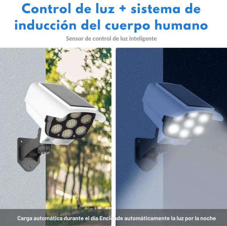 CamGuard Solar 360° – Seguridad y Iluminacion a TODA HORA