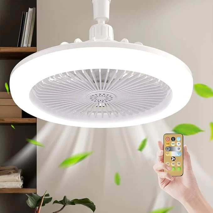 Lampara LED + Ventilador de Techo 2 en 1 - FRESHAIR