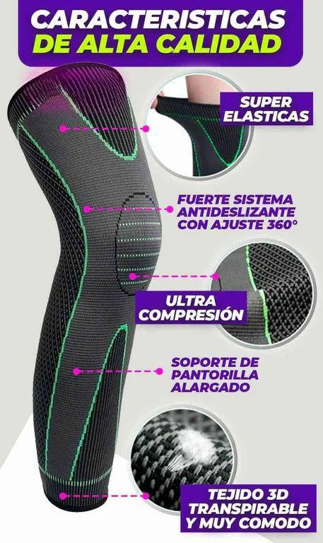 Rodillera Larga de Compresión - RODIFLEX