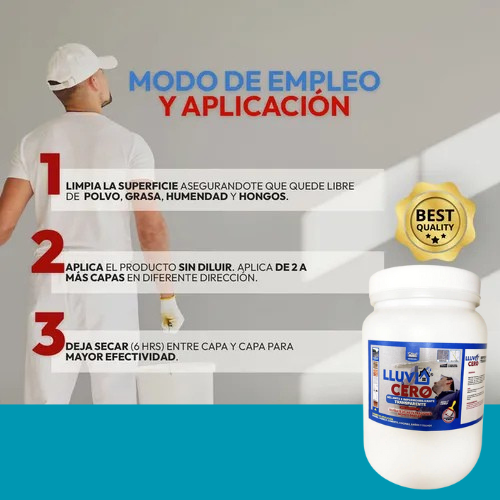Sellador Impermeabilizante 3LT + 500ml de REGALO - AQUABLOCK