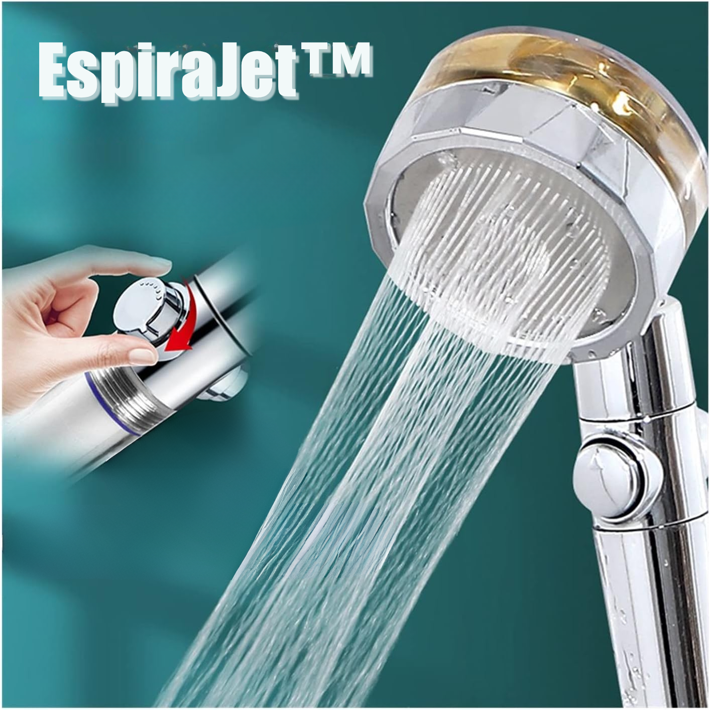 Regadera a Presión - ESPIRAJET™